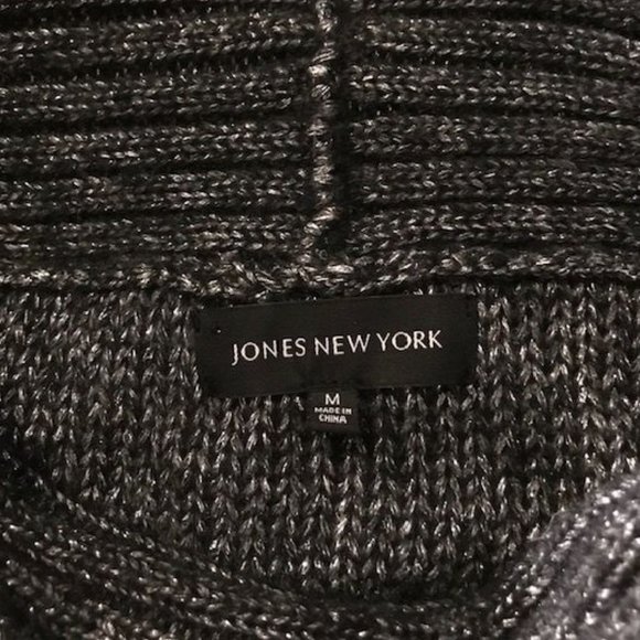 NWOT Jones New York Wool Blend Constellation Dolman Sweater - Picture 10 of 11